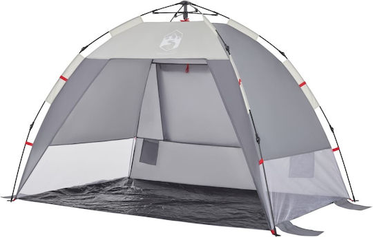 vidaXL Beach Tent for 2 People Gray