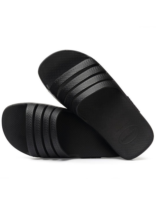 Havaianas Slides σε Μαύρο Χρώμα