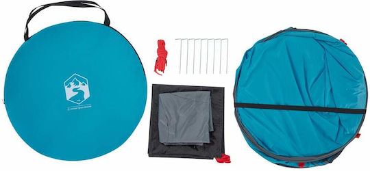 vidaXL Σκηνή Camping Pop Up Τουαλέτας Μπλε
