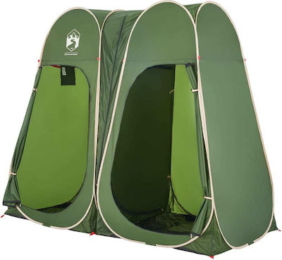 vidaXL Automatic Camping Tent Toilet Green 3 Seasons