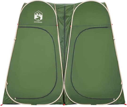 vidaXL Camping Tent Pop Up Green for 1 Person
