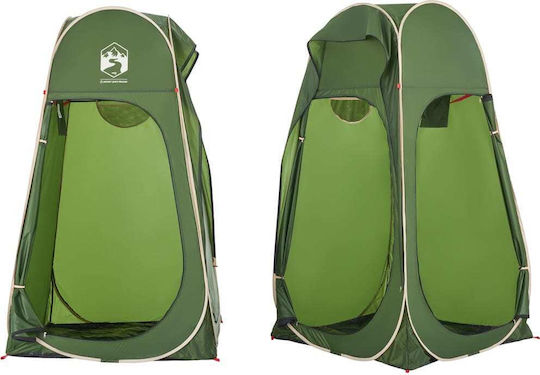 vidaXL Camping Tent Pop Up Green for 1 Person