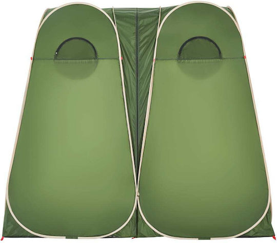 vidaXL Camping Tent Pop Up Green for 1 Person