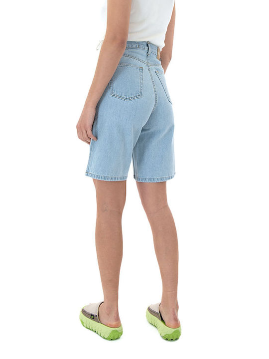 Co|Te Women's Bermuda Shorts Jean Blue