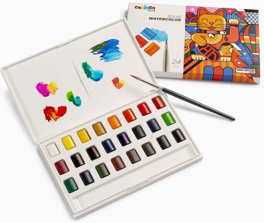 Carioca Set Acuarele Multicolore 24buc