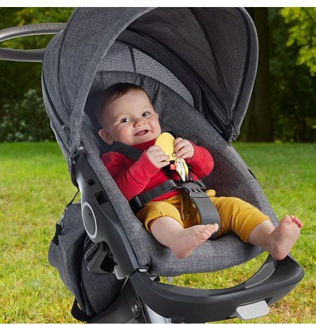 Fisher Price Kaninchen Beißspielzeug für das Zahnen BPA-frei aus Silikon für 3 m+