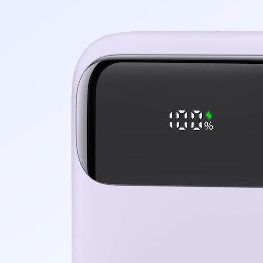 Mcdodo MC-3255 Baterie Externă 10000mAh 22.5W cu Port USB-A și Port USB-C Power Delivery Încărcare Rapidă Violet