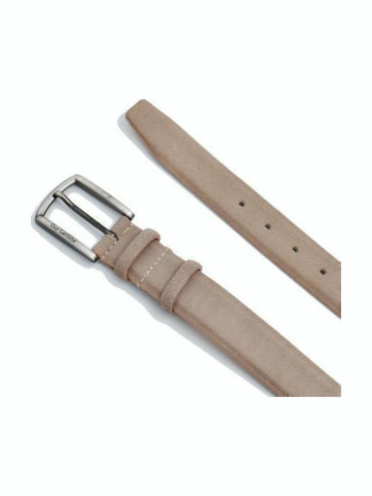 Men's Belt Beige