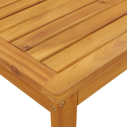 Garten- und Outdoor-Möbelsets 2 Stück Massivholz Akazie