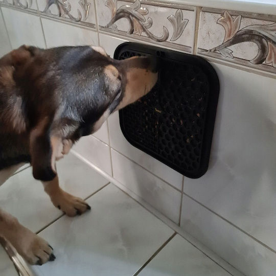 Hranitoare din silicon Hrănire lentă pentru Câine în Culoare Negru