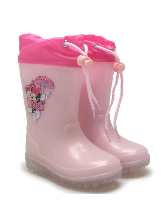 Disney Kids Wellies Pink