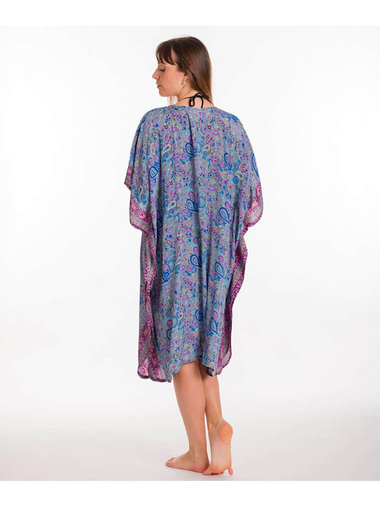 Rima Beachwear Women's Caftan Beachwear Blue