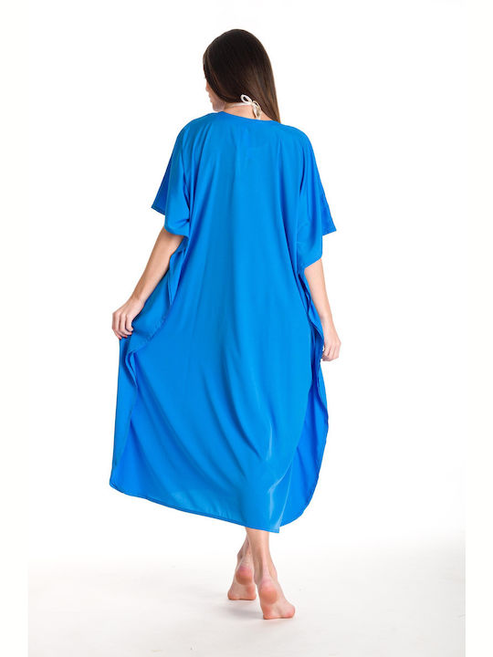 Rima Beachwear Women's Caftan Beachwear Blue