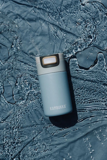 Kambukka Etna Ποτήρι Θερμός Ανοξείδωτο 300ml Light Blue