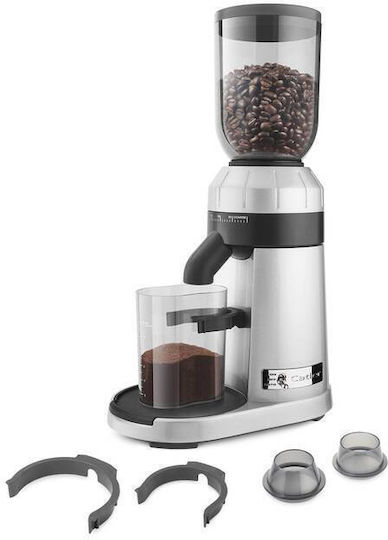 Catler Râșniță electrică pentru cafea 120W cu capacitate de boabe 250gr și 2 niveluri de măcinare Argintiu