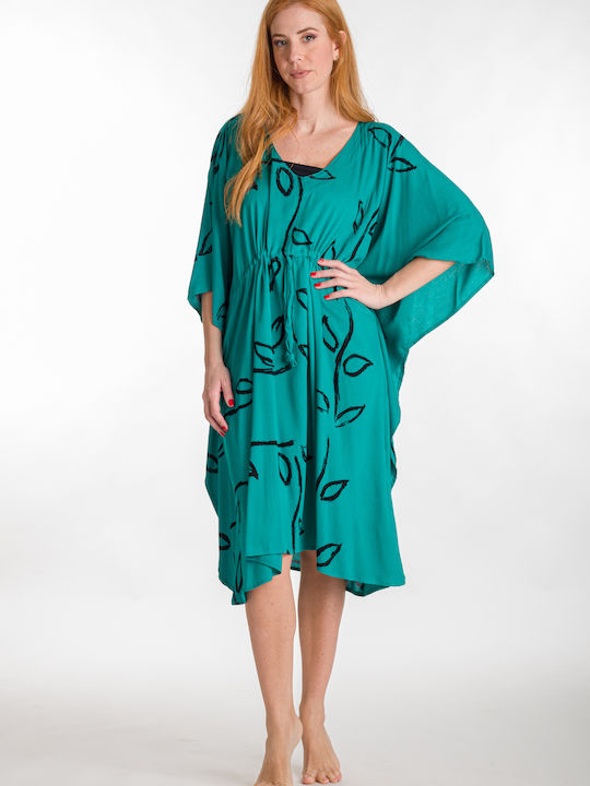 Rima Beachwear Γυναικείο Καφτάνι Παραλίας Πράσινο