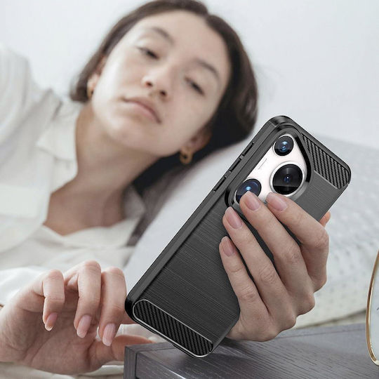 Huawei Back Cover Σιλικόνης Μαύρο (Huawei Pura 70 Ultra)