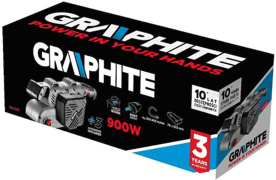 Graphite Ταινιολειαντήρας 900W με Σύστημα Αναρρόφησης