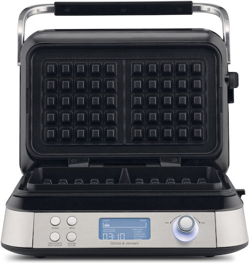 Gotze & Jensen Waffeleisen Für Rechteckige Waffeln 2 Leistung 1600W