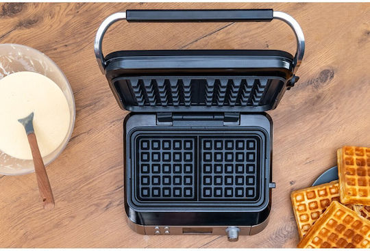Gotze & Jensen Waffeleisen Für Rechteckige Waffeln 2 Leistung 1600W