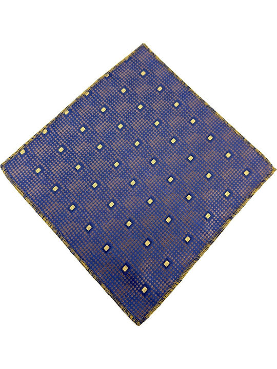 Legend Accessories Σετ Ανδρικής Γραβάτας με Σχέδια σε Μπλε Χρώμα