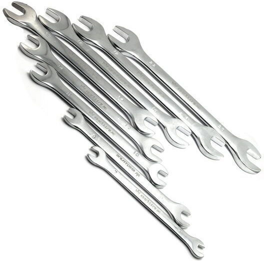 Richmann Set of 8 German Wrenches with Head Sizes from 6mm to 22mm