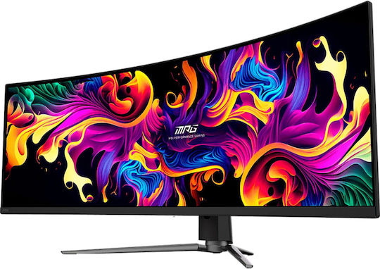MSI 491CQPDE Ultrawide QD-OLED HDR Curved Monitor 49" 5120x1440 144Hz with Response Time 0.03ms GTG