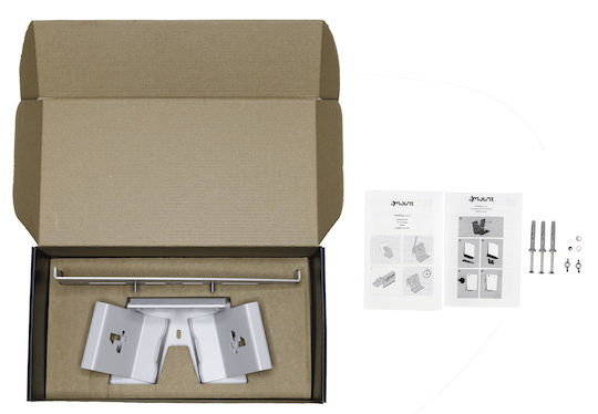 Set 4mount 4m-ps5-w-v2 Mounts Ps5 Console + Controllers White