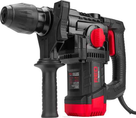 Red Technic Impact Demolition Hammer Electric 2200W with Chuck SDS Plus RTMU0031
