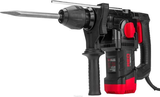 Red Technic Impact Demolition Hammer Electric 2200W with Chuck SDS Plus RTMU0031
