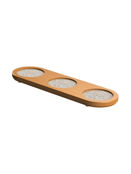 Ready Wooden Brown Tabletop Bottle Rack DSR05-02-3PNT Ready Wooden Brown Tabletop Bottle Rack DSR05-02-3PNT