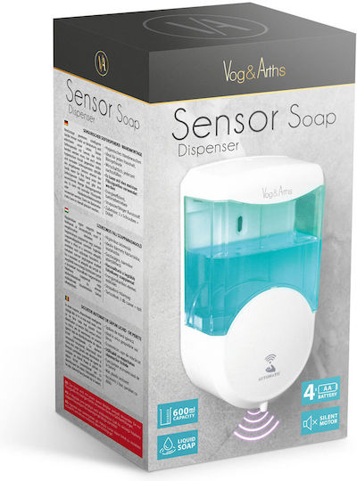 Dispenser de săpun comercial Crema de săpun 600ml Alb