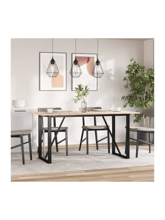 vidaXL Rectangular Table Surface made of Solid Wood Masif Pine 80x53x1.7cm 847420 3pcs