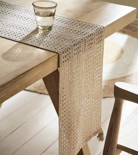 Gofis Home Runner Памучна Плетено Layla Craft Beige 047/04 37x160бр