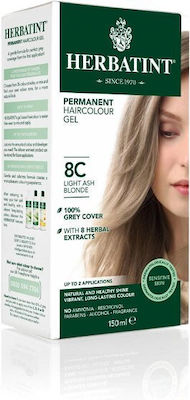 Herbatint Permanent Hair Dye no Ammonia 8c Světle Popelavá Blond