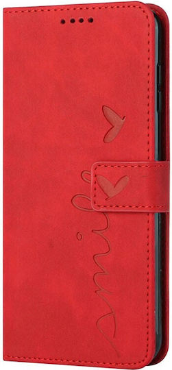 Smile Wallet Roșu (Motorola Edge 50 Ultra 5G)