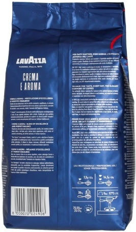 Lavazza Καφές Espresso Crema e Aroma σε Κόκκους 1kg