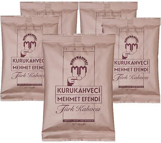 Kuru Kahveci Mehmet Efendi Greek Coffee Politikos Ground 5x100gr