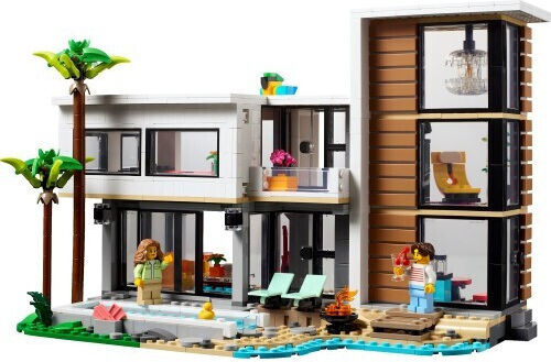LEGO Creator 3-in-1 Casa Moderna Für 9+ Jahre 939 Stück