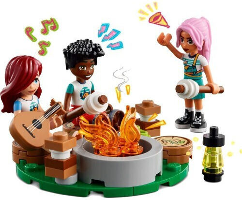 LEGO Friends Adventure Camp Cozy Cabins for Ages 7+ 437 Pieces