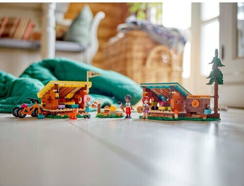 LEGO Friends Adventure Camp Cozy Cabins for Ages 7+ 437 Pieces