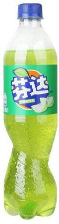 Fanta Green Apple Asia Αναψυκτικό με Ανθρακικό σε Μπουκάλι 500ml
