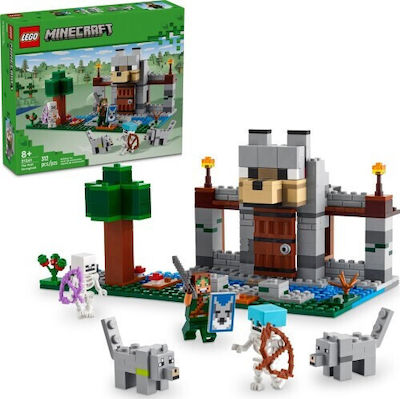 Lego Minecraft The Wolf Stronghold για 8+ Ετών