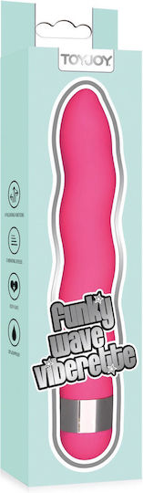 ToyJoy Funky Wave Класически Вибратор 18см Розов