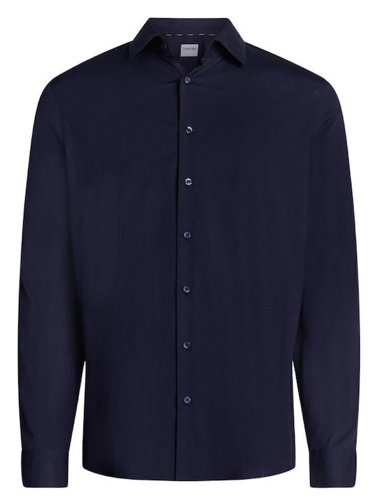 Long-sleeved Cotton Shirt Night Sky