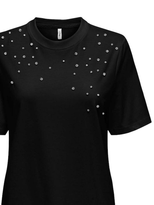 Only Damen T-Shirt Black