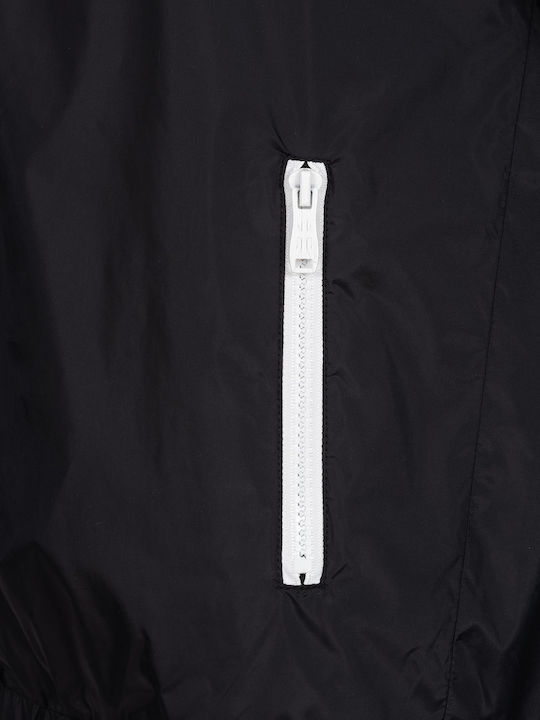 Skerray Women's Sweatshirt Jacket Hooded Black/white