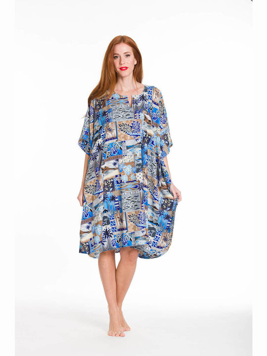 Rima Beachwear Женско Кафтан Плажно облекло Blue