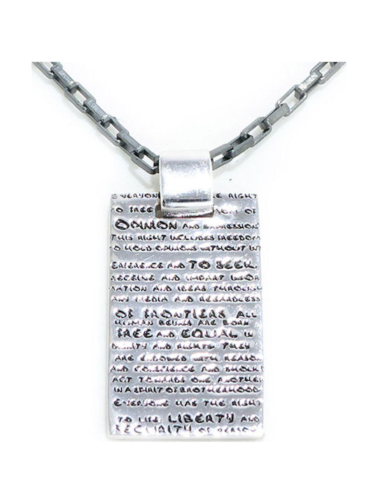 Женски колие с пендант Demaria Dmhrc002 45 см 45 см розово злато