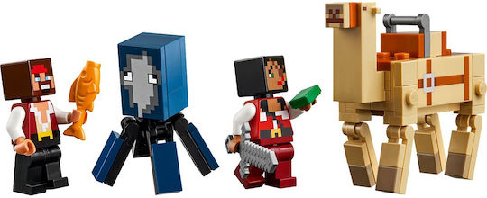 LEGO Minecraft Пиратското Корабно Пътешествие за 8+ Години
